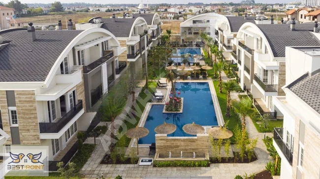 2+1 Müstakil Havuzlu Villa Tipi Daire Belek'in En İyi Sitesinde