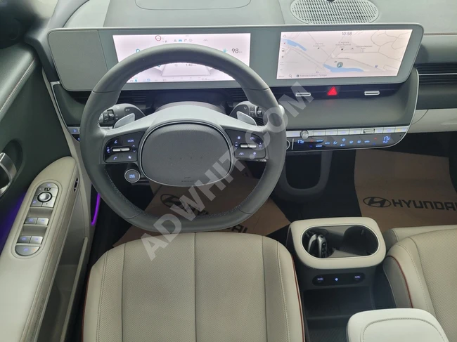 سيارة IONIQ 5 PROGRESSIVE موديل 2022 - 225 KW دفع رباعي بمسافة 57,000 كم