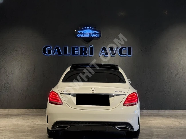 2018 ÇIKIŞLI C 200 D AMG 125 BİN KM DE İMZALI SERİ