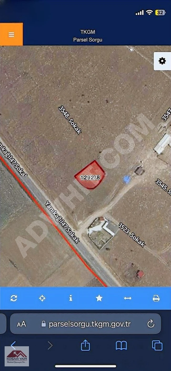 Büyükyoncalı bozobada 510m2 villa imarlı ifrazlı arsa sahibinden