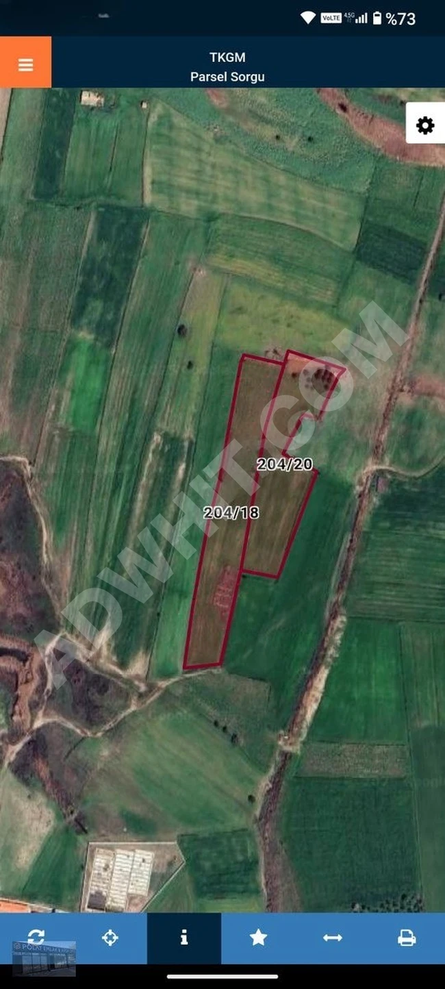 ÇANAKKALE AYVACIK GÜLPINARDA SATILIK 17.600 MT ARLA