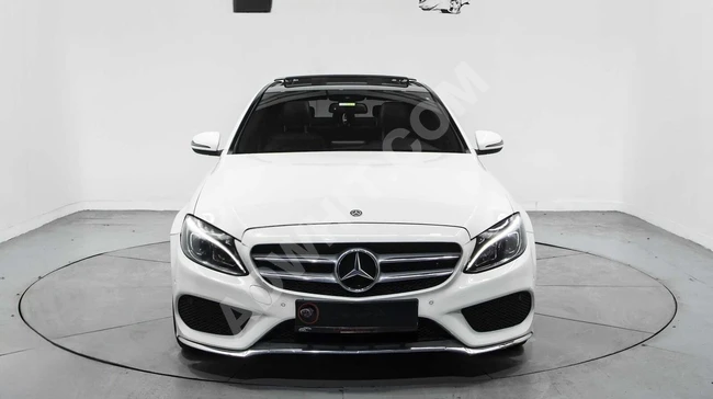 MÇK MOTORS'DAN 2018 MERCEDES C200 AMG CAM TAVAN ISITMA+HAFIZA