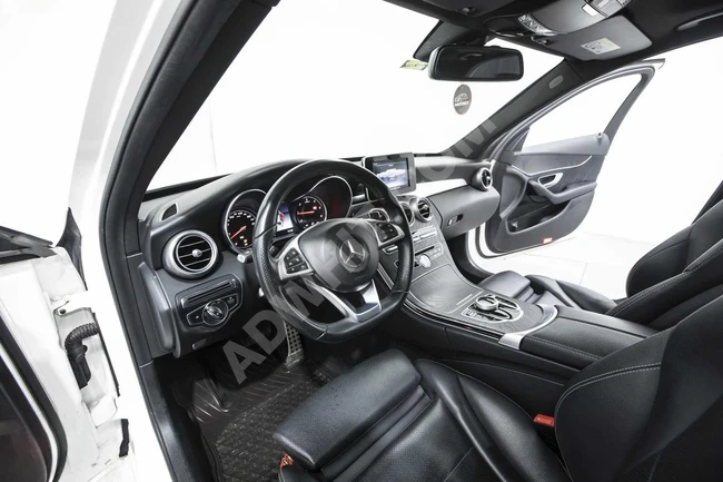 MÇK MOTORS'DAN 2018 MERCEDES C200 AMG CAM TAVAN ISITMA+HAFIZA