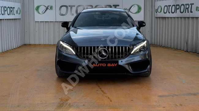 2018-C 180 COUPE-C63 DÖNÜŞÜM-9G TRONİC-19JANT-SERVİS BAKIMLI