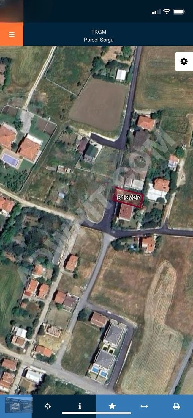 CELALİYEDE SATILIK 320 MT ARSA RUHSATI ALINMİŞ İNŞAATA HAZIR