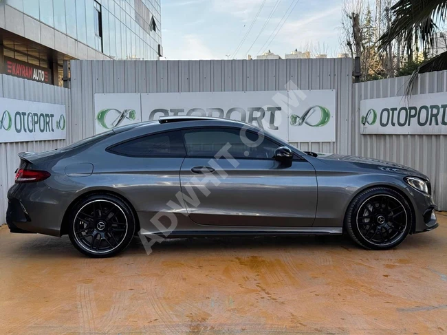 2018-C 180 COUPE-C63 DÖNÜŞÜM-9G TRONİC-19JANT-SERVİS BAKIMLI
