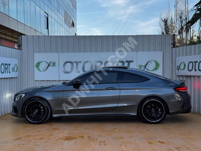 2018-C 180 COUPE-C63 DÖNÜŞÜM-9G TRONİC-19JANT-SERVİS BAKIMLI