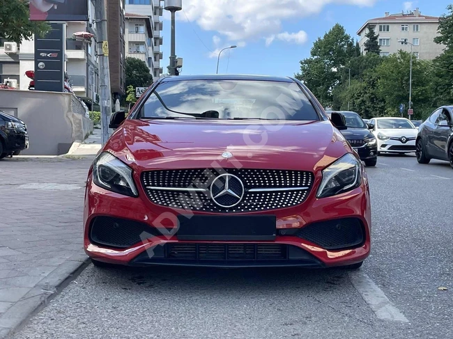 سيارة MERCEDES A200 AMG موديل 2016 - نظام ملاحة. سقف بانورامي