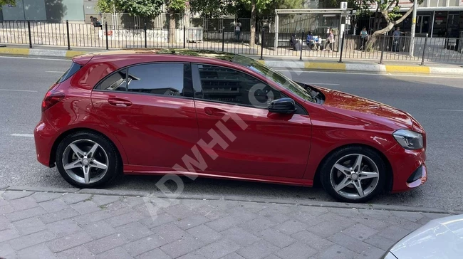سيارة MERCEDES A200 AMG موديل 2016 - نظام ملاحة. سقف بانورامي