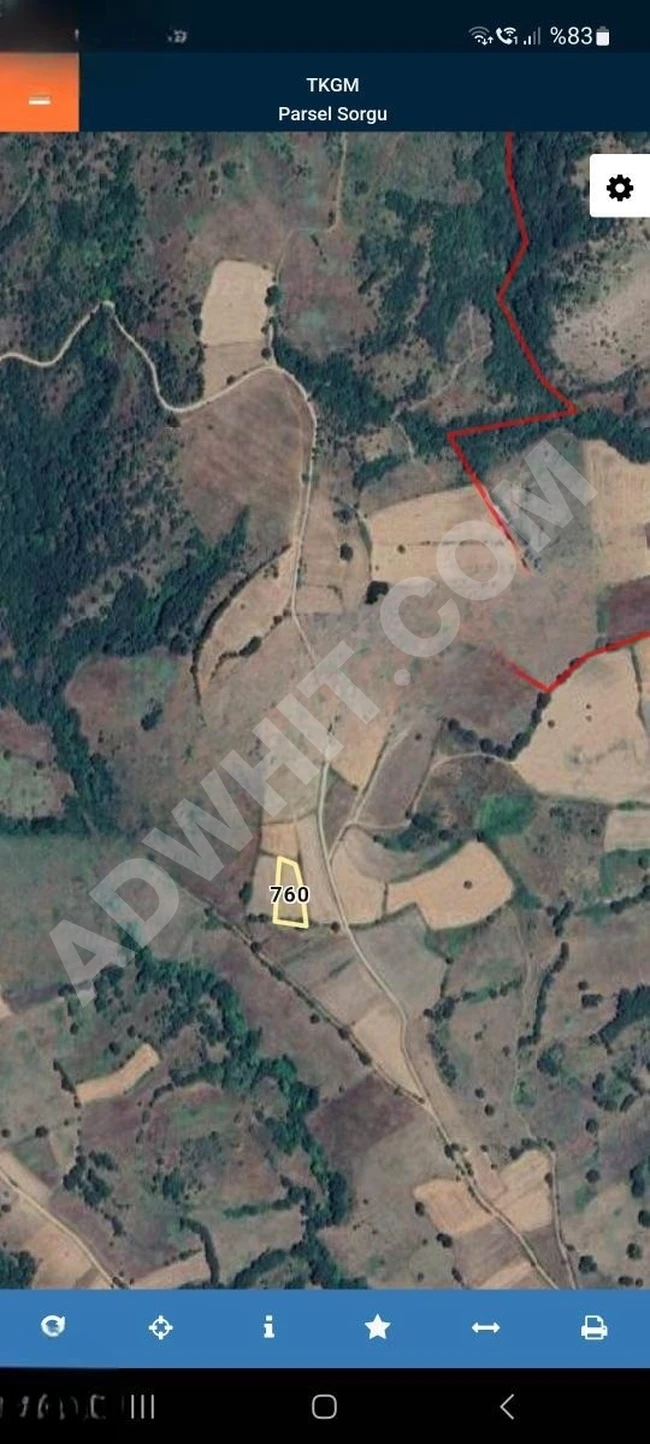 ÇANAKKALE BİGA YATIRIMLIK KELEPİR 2.200M2 TARLA