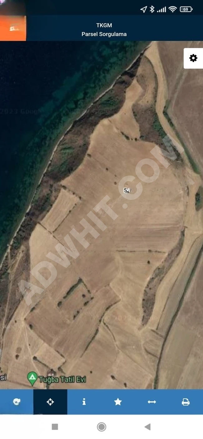 GELİBOLU SAROZ DA 400 M2 PLAJA YAKIN DENİZ MANZARALI ARSA