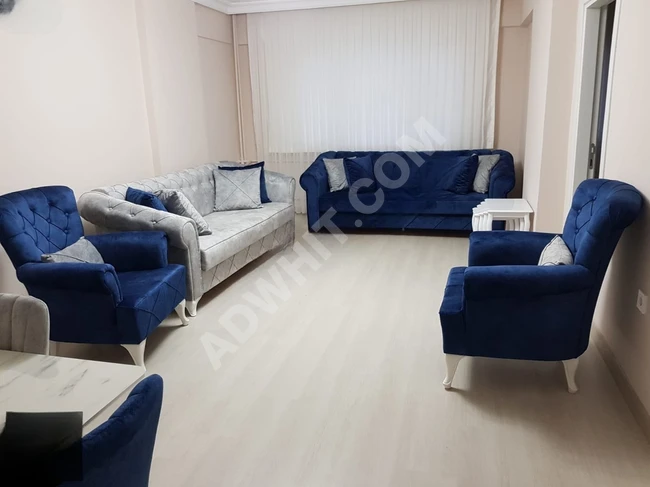DAVUTPAŞA'DA ÇÖMERTKENT SİTESİNDE FUL EŞYALI 3+1 KİRALIK DAİRE