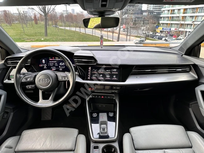 سيارة موديل 2021 AUDİ A3 SEDAN 30 TFSI S LİNE - سقف بانوراما - تدفئة - ماتريكس
