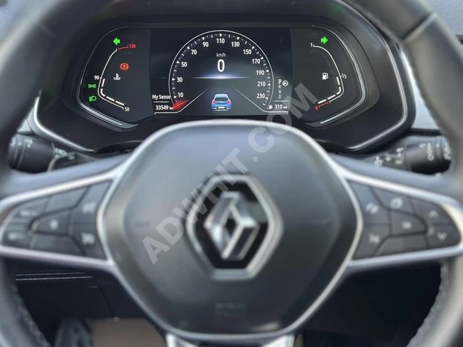 33.0000km SUNROOFLU 155hp BOYASIZ 2020 MODEL CAPTUR 1.3TCe İCON