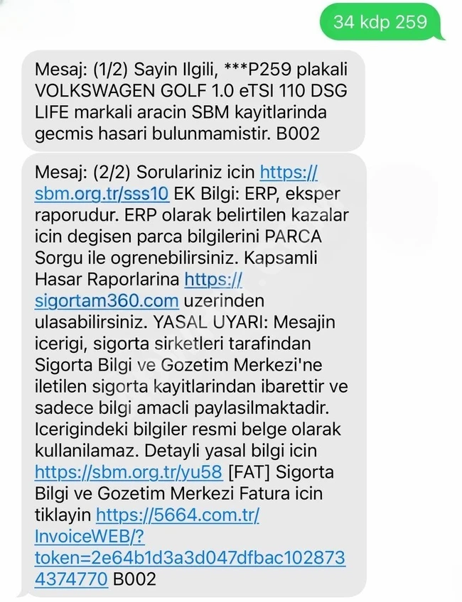 35.0000km'de BOYASIZ ORJİNAL 2023 MODEL VW GOLF 1.0 e-TSİ LİFE