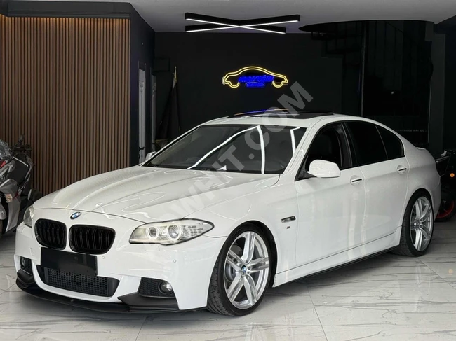 MURATOĞLU__2012 BMW 5.25XDRİVE ÇİZİKSİZ *MSPORT*20JANT*NBT*PERDE