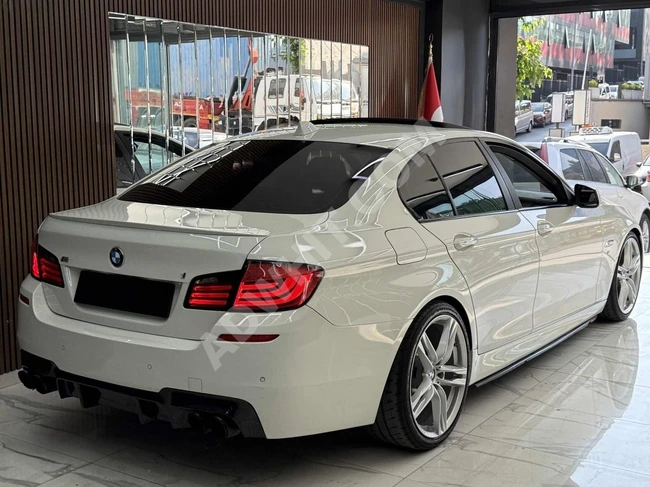 MURATOĞLU__2012 BMW 5.25XDRİVE ÇİZİKSİZ *MSPORT*20JANT*NBT*PERDE