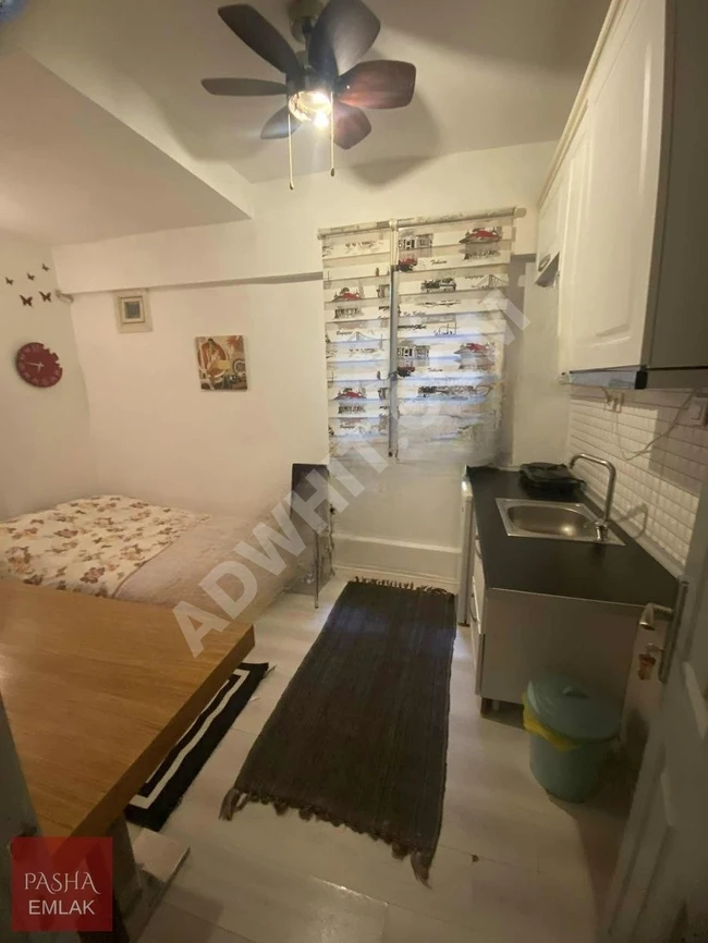 PASHA EMLAK'DAN KADIKÖY CADDE ÜZERİ 1+0 STUDYO TEMİZEŞYALI DAİRE