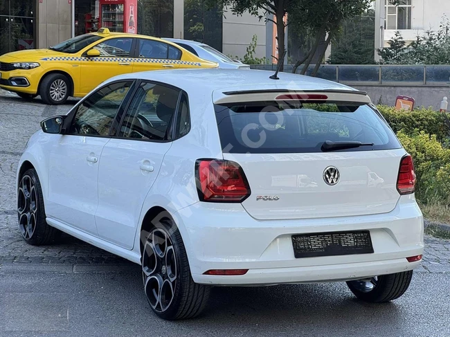VOLKSWAGEN POLO 1.0 TRENDLINE car, model 2015, with 132,000 km / 12 months / 1.59 / loan