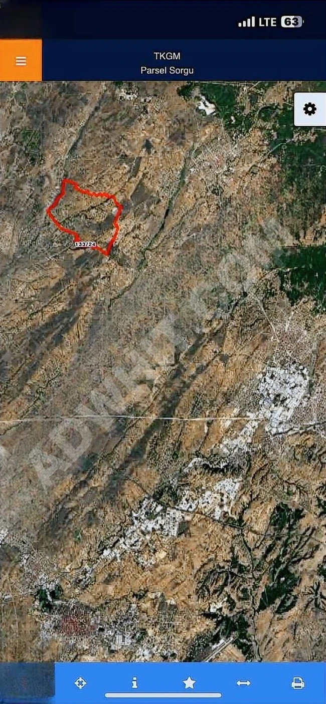 SARAY KURTDEREDE, SATILIK 403 m2 ARSA