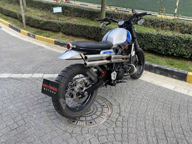 "UNIVERSAL MOTORS" 2006 YAMAHA XT 660X CUSTOM SCRAMBLER