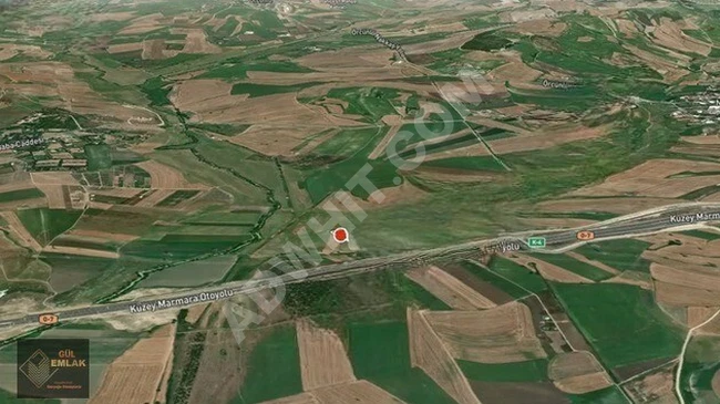 Agricultural land for sale near the Northern Marmara Road, in Çatalca Nakkaş.