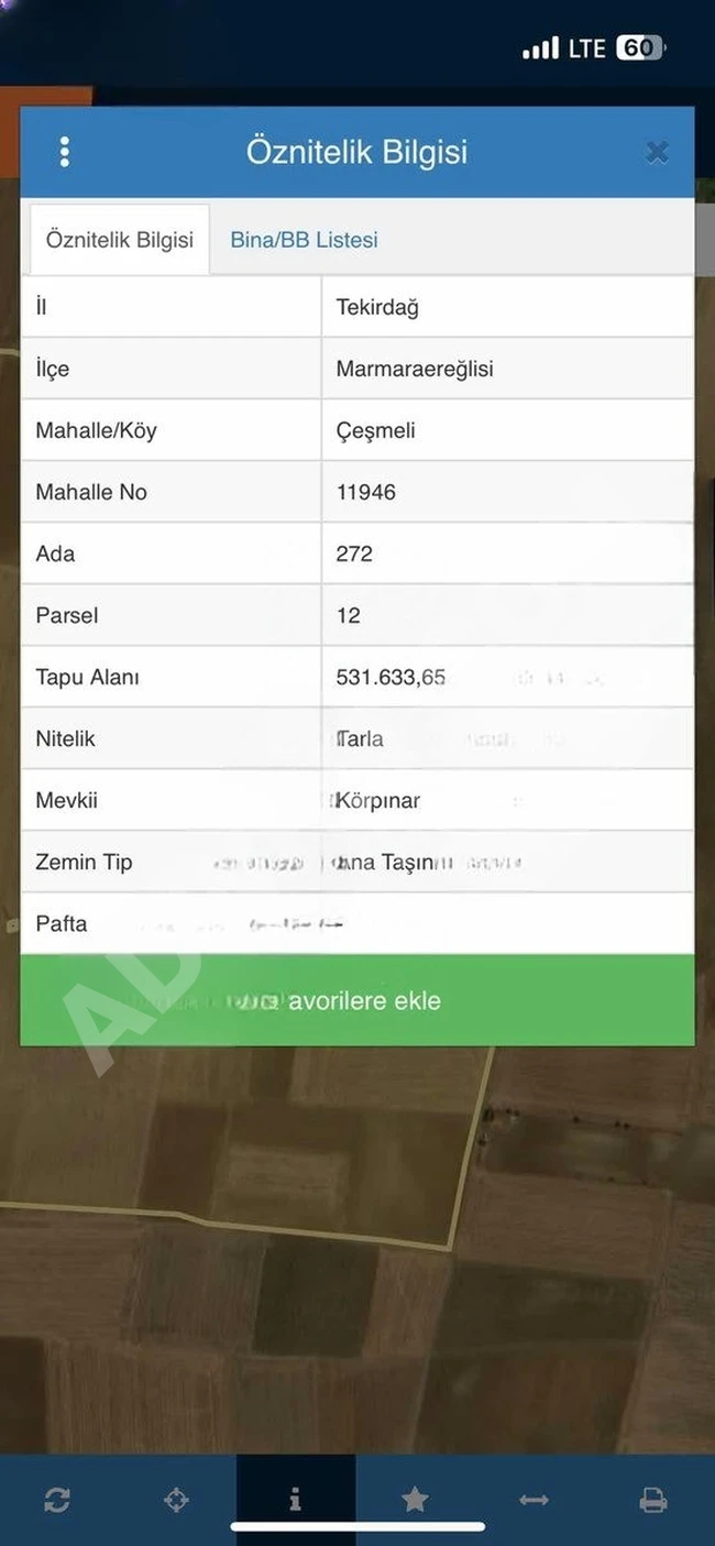 DENİZ MANZARALI İMARA SIFIR 656 M2 ACİL SATILIK ARSA