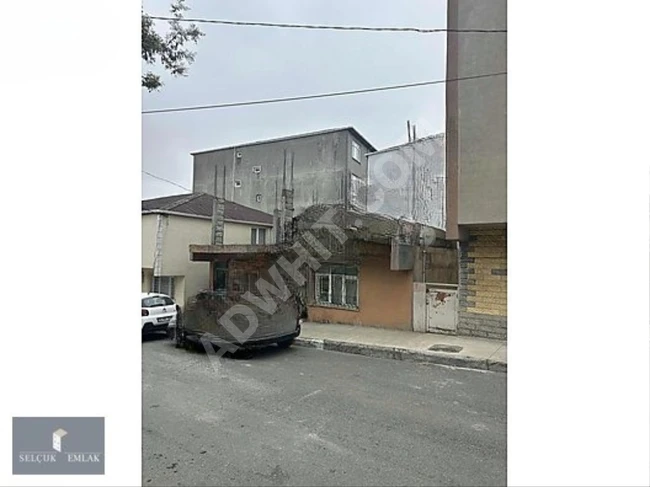 SATILIK ARSA - TEK KATLI EV VAR ÜZERİNDE -SANAYİ İMARLI