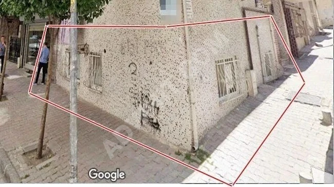 1+1 apartment suitable for a loan in Bilalhabeşi, Hürriyet neighborhood