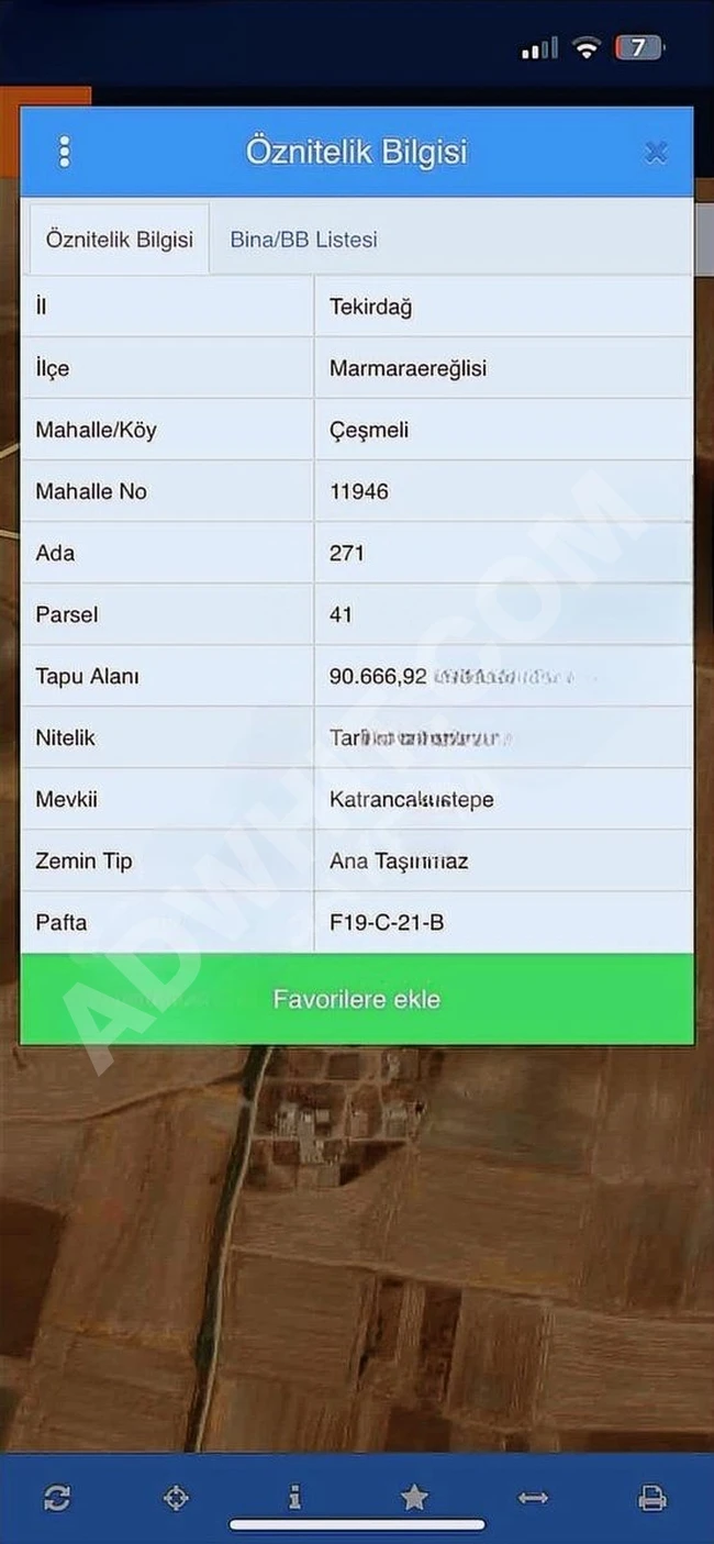DENİZ MANZARALI İMARA SIFIR 284 M2 ACİL SATILIK ARSA