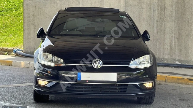 BOYASIZ/2019/VW/GOLF/7.5 KASA/DSG/81.900 KM/C.TVN/SİYAH/İÇİ BEJ/