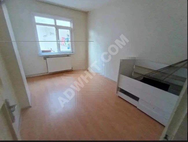 2+1 apartment in Yenibosna, fourth floor, with partial title deed.