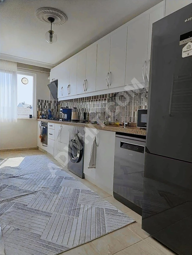 Fully furnished apartment for sale in YAKUPLU, building is 9 years old, 2+1, area of 100 square meters, second floor.