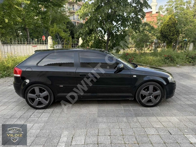 سيارة AUDİ A3 موديل 2006، بمسافة 256,000 كم، باقة S Line، ناقل حركة يدوي، 1.6 FSI