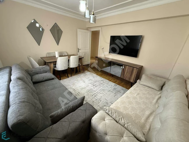 2+1 apartment with an area of 95 square meters and a balcony, middle floor, for sale in the YUNUS EMRE neighborhood.
