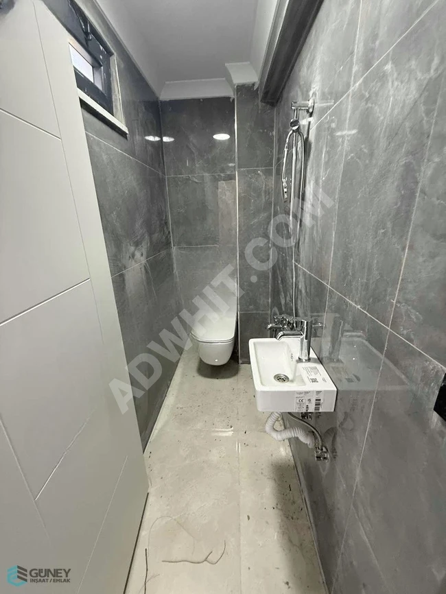 New 2+1 apartment with en-suite bathroom and balcony for sale