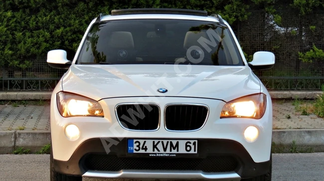 سيارة BMW X1 2.0 DİZEL X DRİVE بفتحة سقف بانورامية