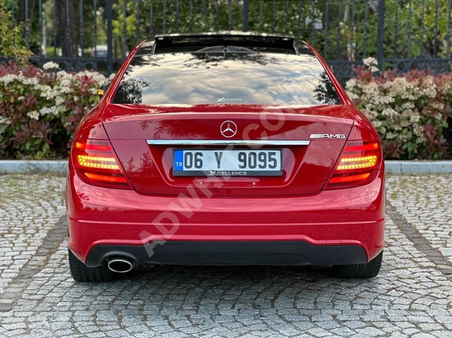 -MERCEDES C-180 AMG COUPE 7G-CAM TVN-TRAMERSIZ-DEĞİŞENSİZ-LANSMA