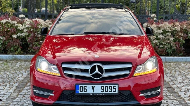 -MERCEDES C-180 AMG COUPE 7G-CAM TVN-TRAMERSIZ-DEĞİŞENSİZ-LANSMA