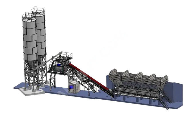 MRM 100C Sabit Hazır Beton Tesisi
