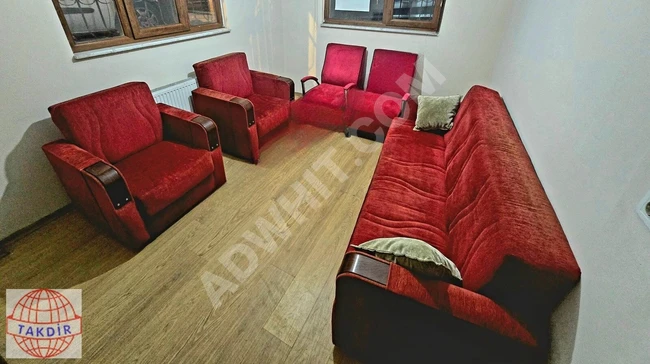 YENİ BİNA METRO 10 DK. MERKEZİ KONUM eşyalı kiralık 2+1 DAİRE