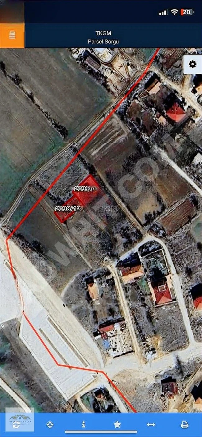 EDİRNE YILDIRIM MAHALLESİ DE KONUT İMARLI 537 M2 SATILIK ARSA...