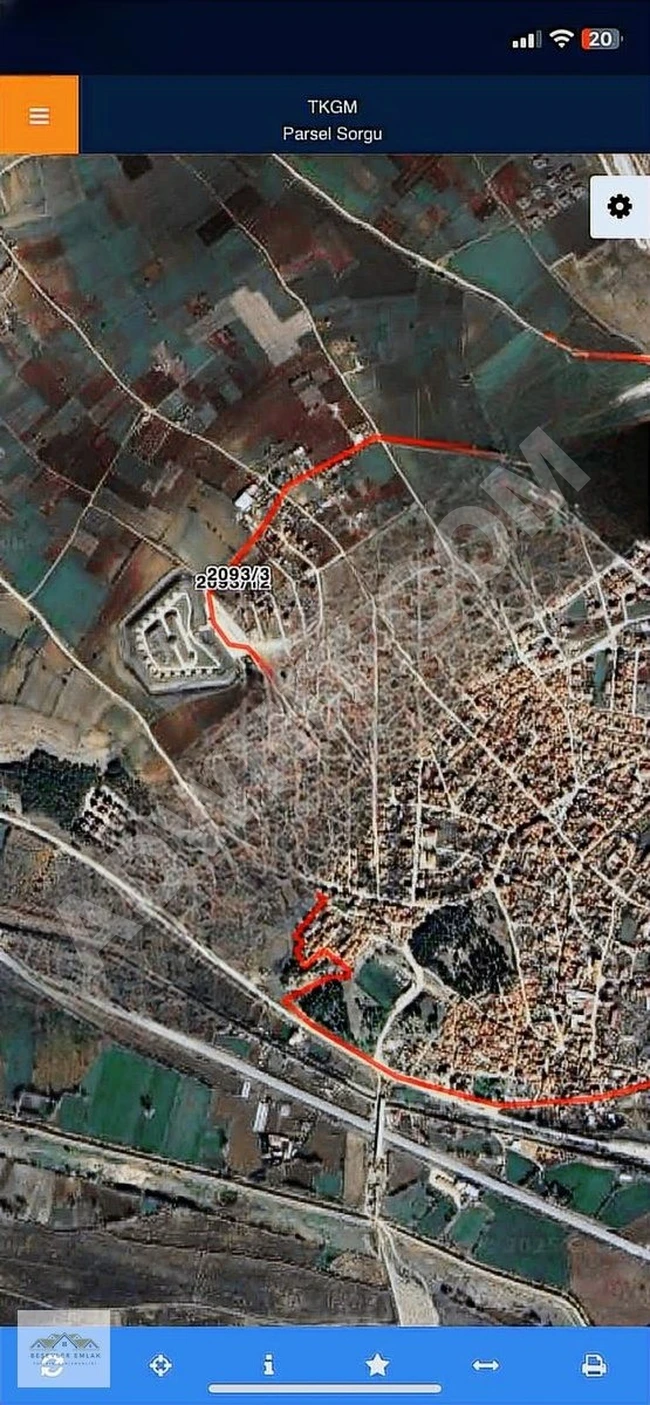 EDİRNE YILDIRIM MAHALLESİ DE KONUT İMARLI 537 M2 SATILIK ARSA...