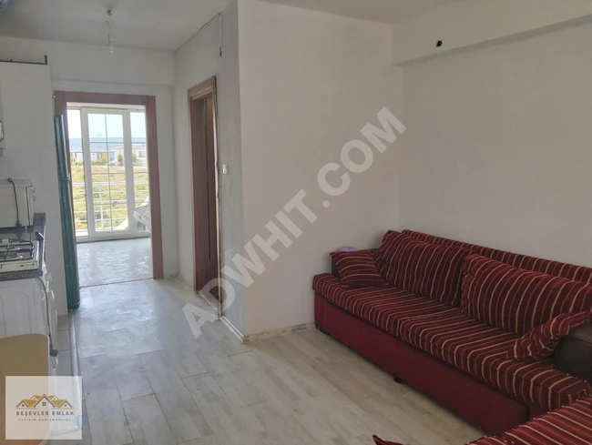 KELEPİR İSKANLI ÖNÜ KAPANMAZ EŞYALI MANZARALI SATILIK 1+1 DAİRE