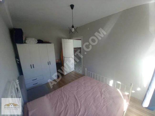 PERA GARDEN SİTESİNDE TEMİZ RUSTİK EGE TARZI SATILIK 1+1 DAİRE