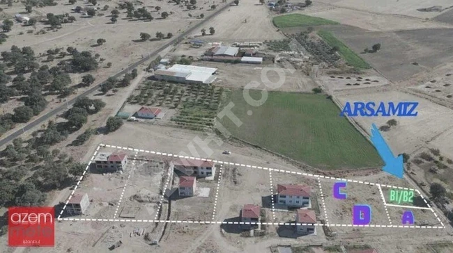 Land licensed for building a villa for sale in EDİRNE ENEZ KÜÇÜKEVREN area