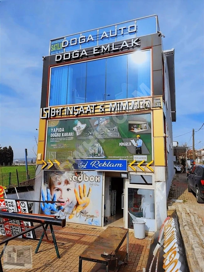 E-5 üzeri köşe parsel arsa ederine kelepir komple bina