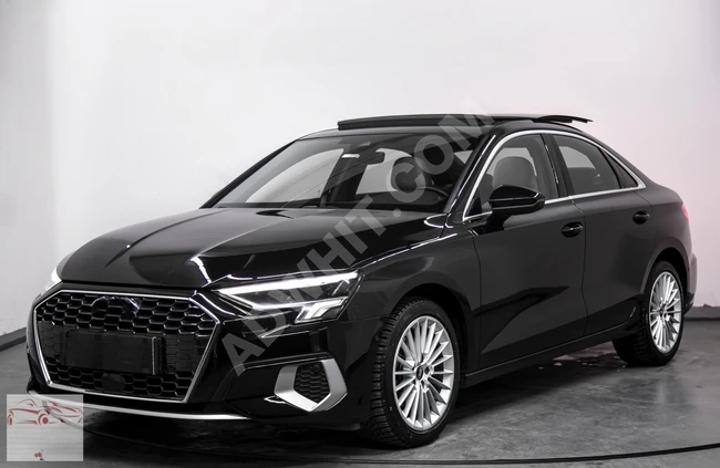 2022 Audi A3 Advanced Hybrid SUNROOF Siyah İçi Bej 55.000Km ORJ!