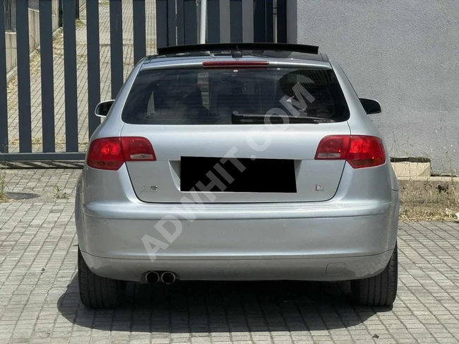 سيارة AUDİ A3 1.4 TFSI موديل 2008 سقف بانورامي، بمسافة 187 ألف كم، بقوة 125 حصان