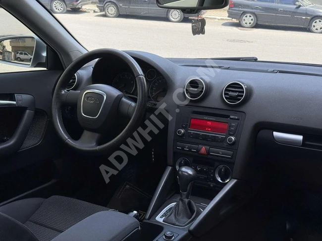 سيارة AUDİ A3 1.4 TFSI موديل 2008 سقف بانورامي، بمسافة 187 ألف كم، بقوة 125 حصان